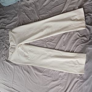Cream Ann Taylor dress pants size 0